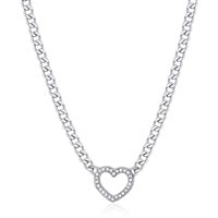 Collana Sagapo Donna MY LOVE in Acciaio Cristallo SYL05